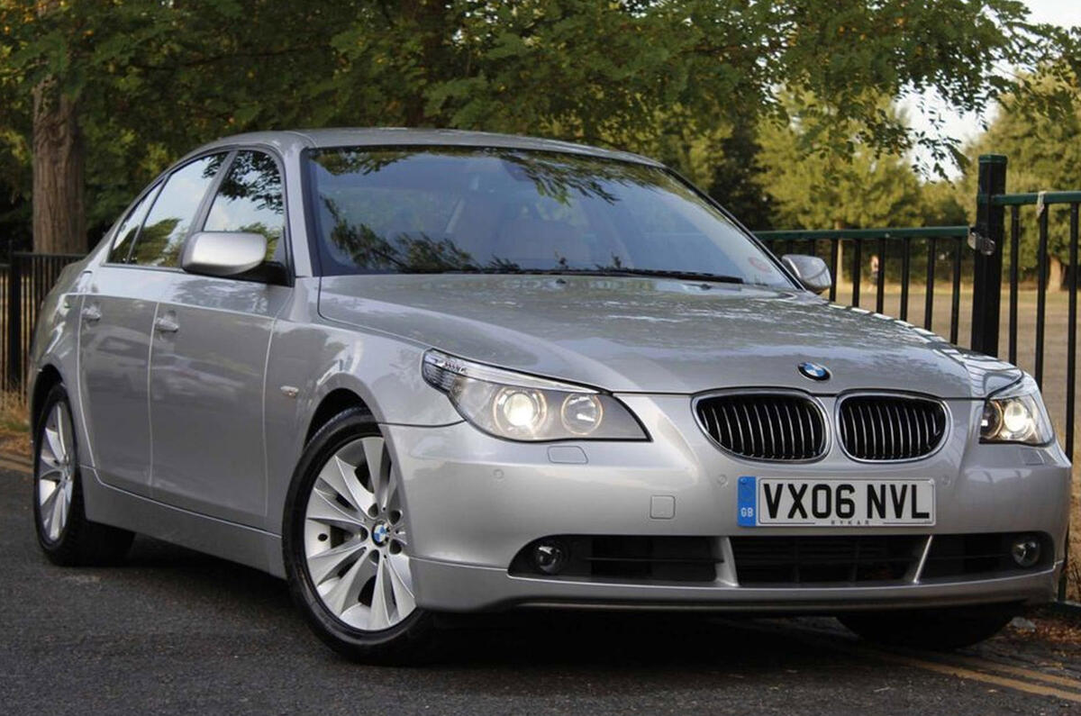 BMW 550i 2006 - stationary front BMW 550i 2006 - stationary front