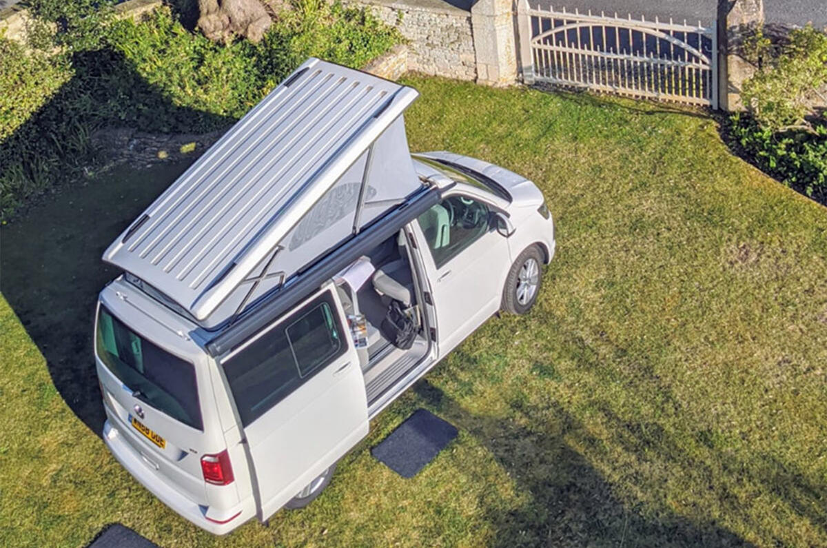 Camped on the lawn Camped on the lawn