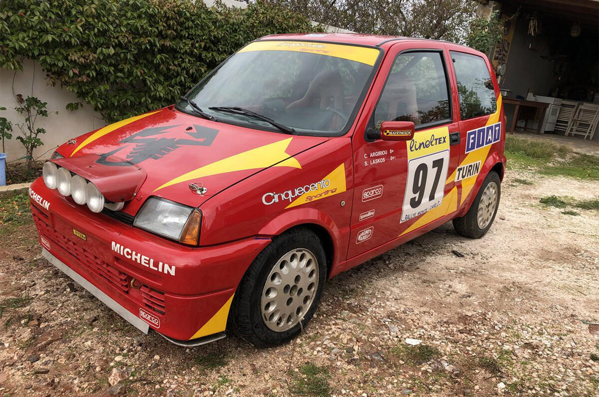 Fiat Cinquecento - front Fiat Cinquecento - front