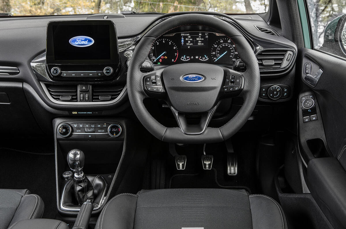 Autocar writers car of 2020 - Ford Fiesta dashboard Autocar writers car of 2020 - Ford Fiesta dashboard