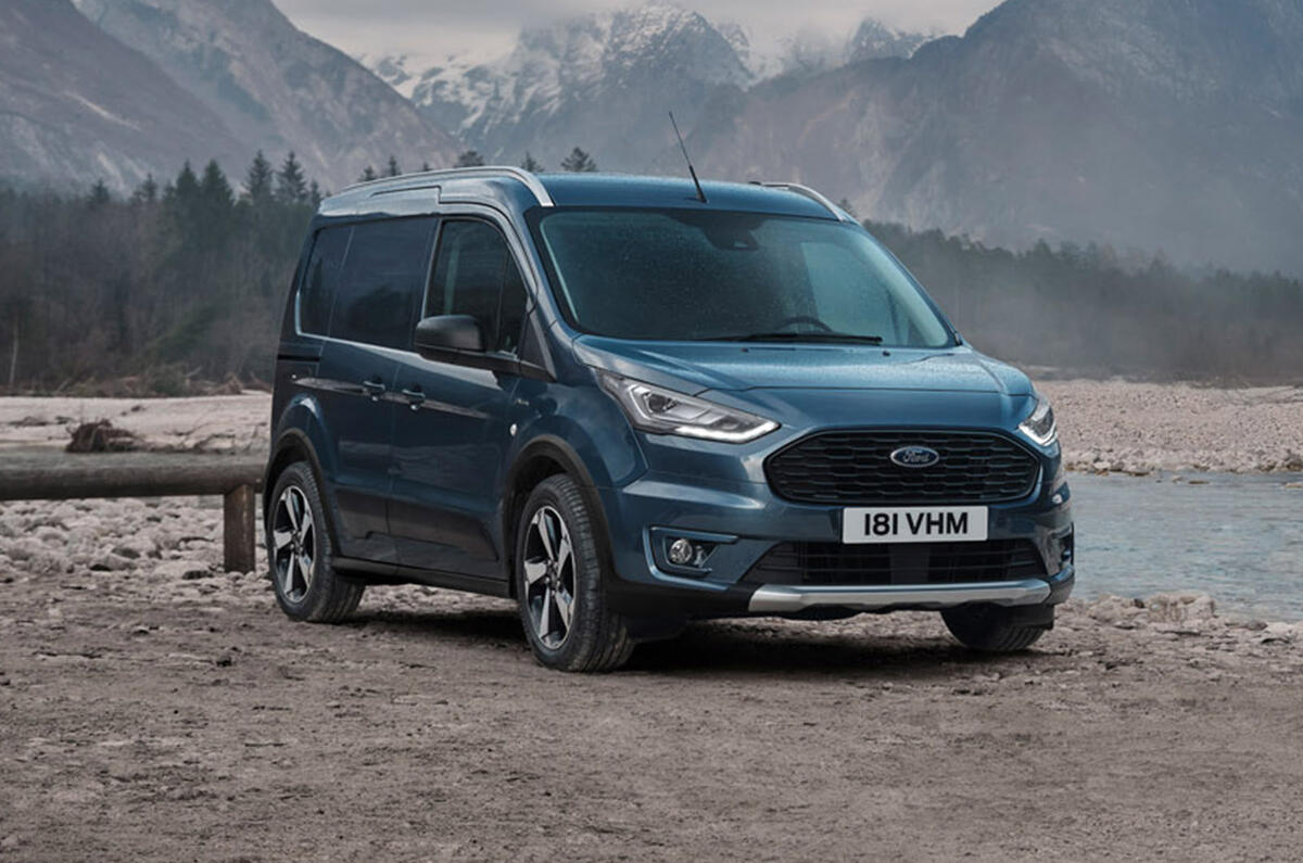 Ford Transit Active - static front Ford Transit Active - static front