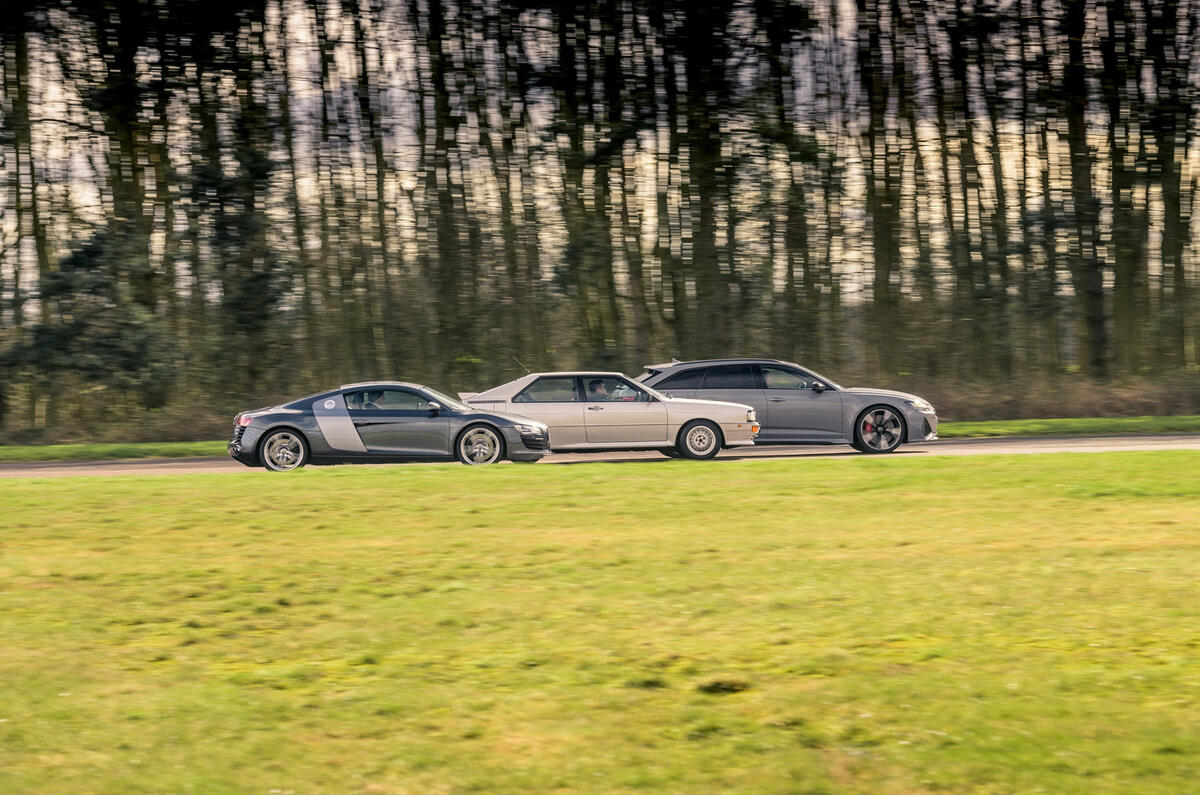 Hot Audis across time Hot Audis across time
