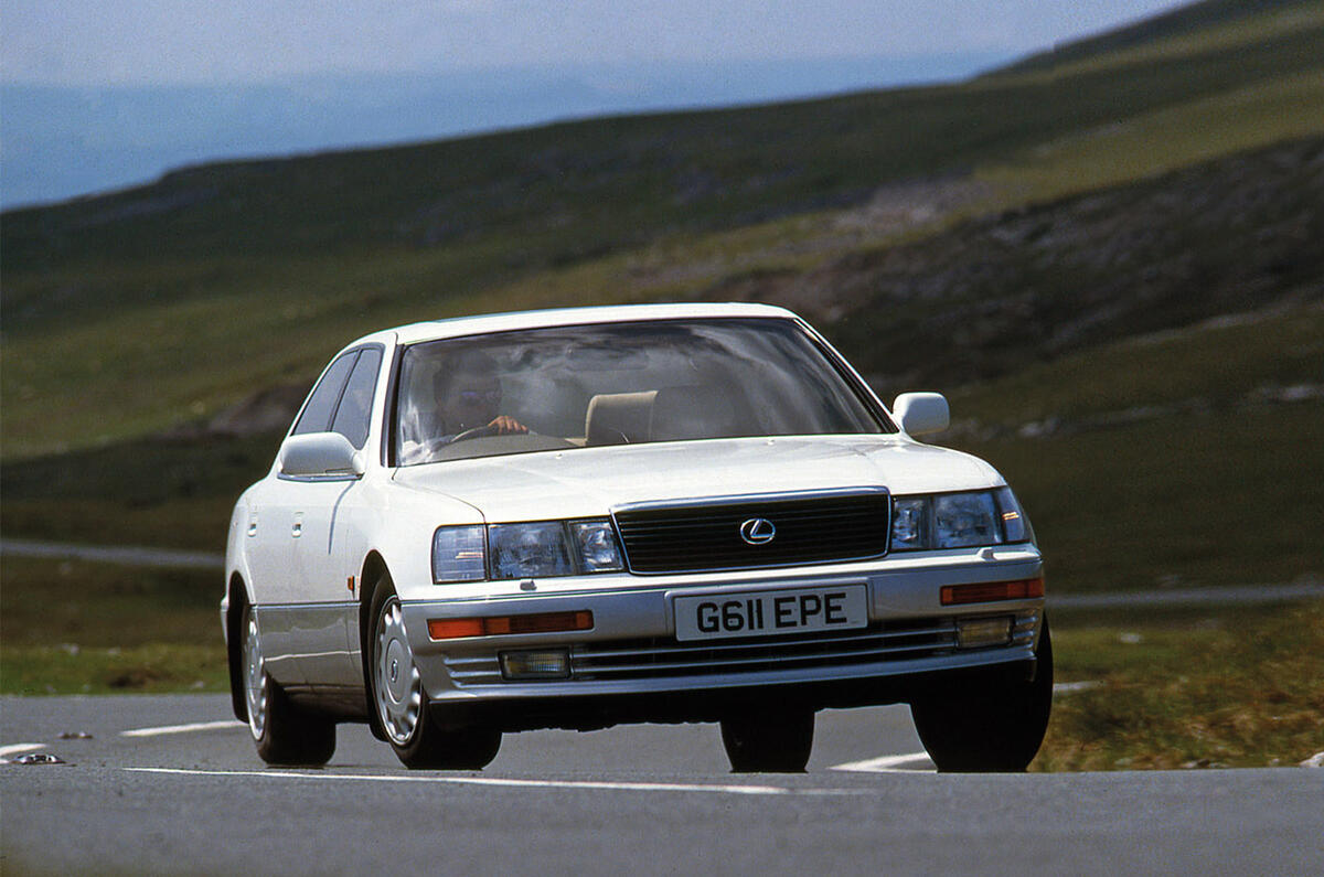 Lexus LS 400 - hero front Lexus LS 400 - hero front