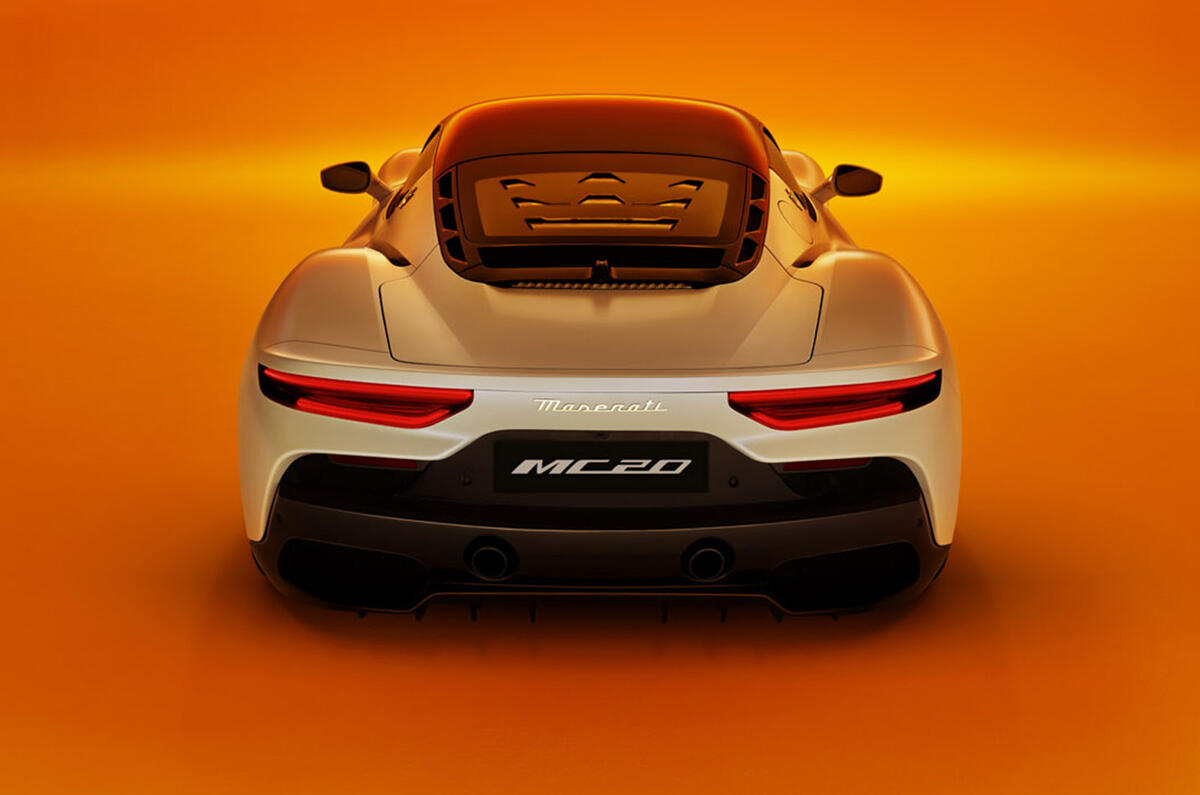 Maserati MC20 - rear