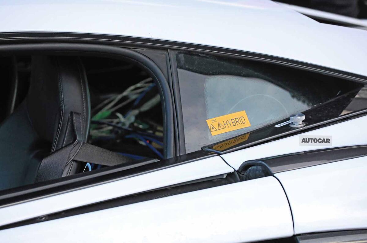 McLaren Sports Series Hybrid prototype hybrid badge