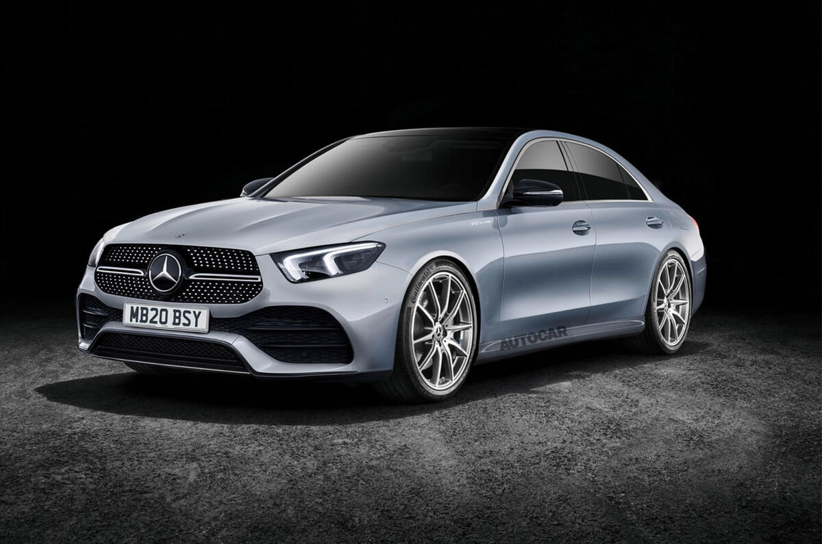 Mercedes-Benz S-Class render 2019 - stationary front Mercedes-Benz S-Class render 2019 - stationary front