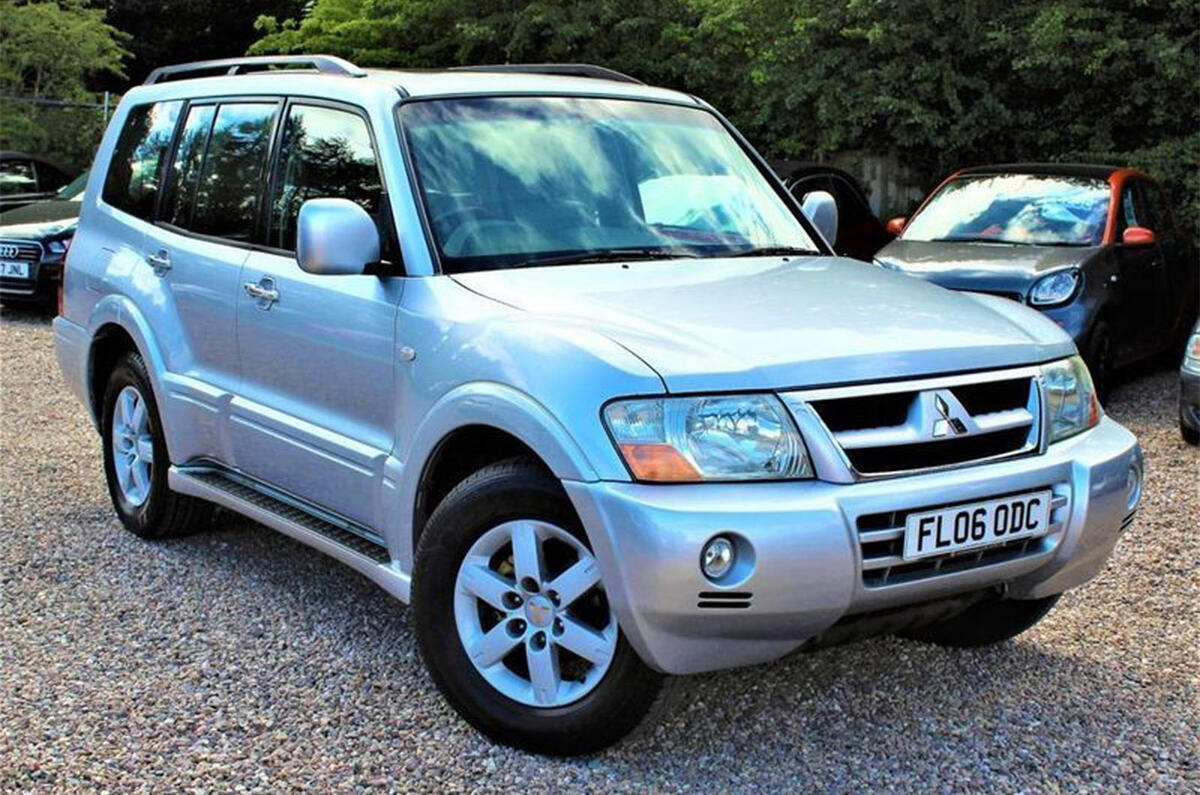 Mitsubishi Shogun - front Mitsubishi Shogun - front