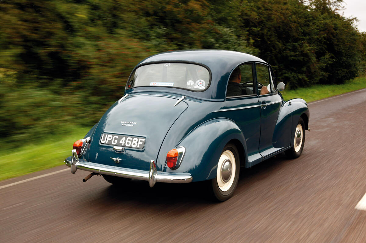 Morris Minor - rear Morris Minor - rear