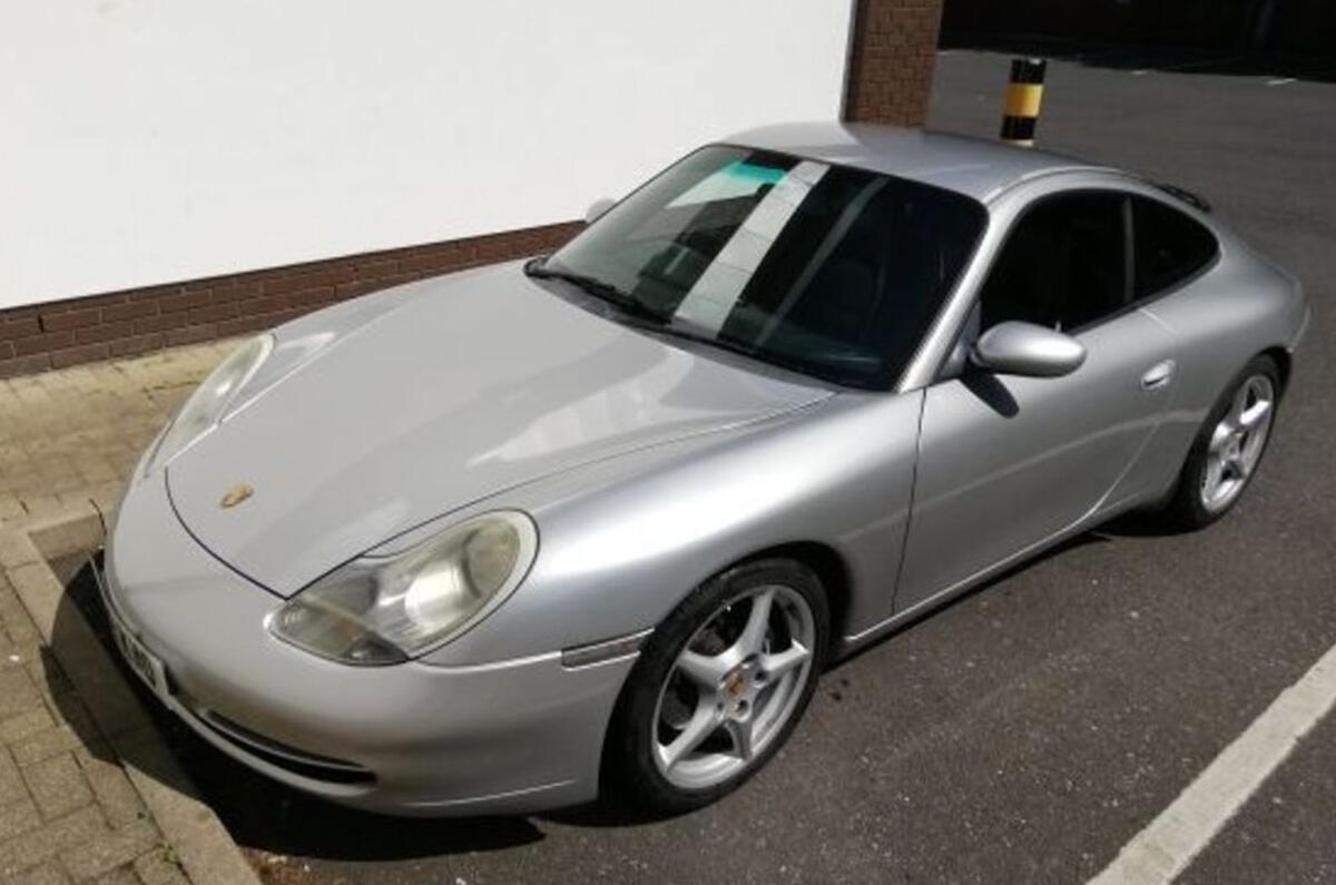 Porsche 911 - static front Porsche 911 - static front