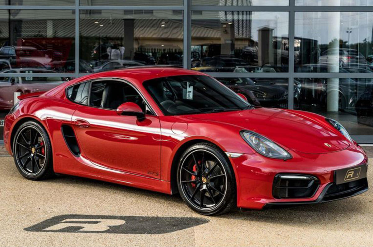 Porsche Cayman GTS - front Porsche Cayman GTS - front