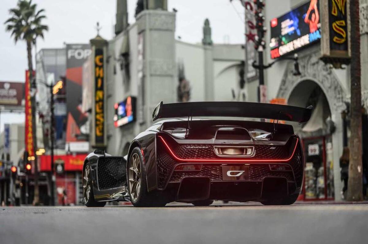 Czinger 21C press photo rear Czinger 21C press photo rear