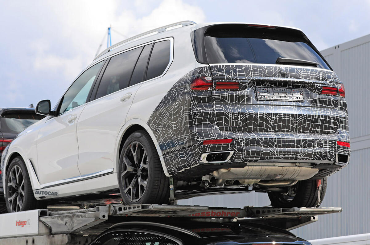 BMW X7 - spy shots BMW X7 - spy shots