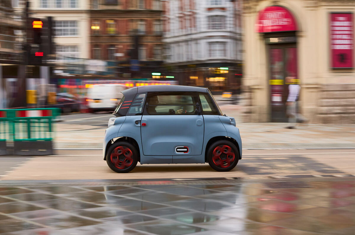 Citroen Ami (LHD) 2020 UK first drive review - London side