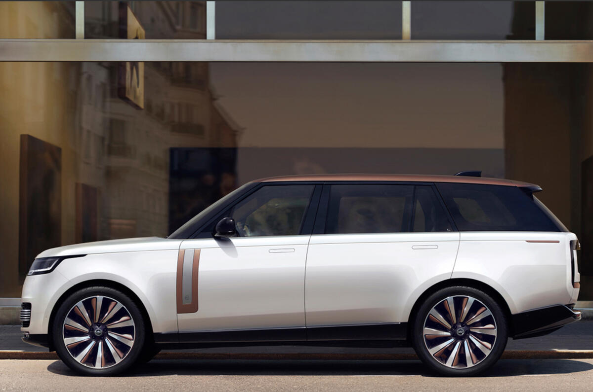 80 Land Rover Range Rover 2021 official reveal images SV 80 Land Rover Range Rover 2021 official reveal images SV