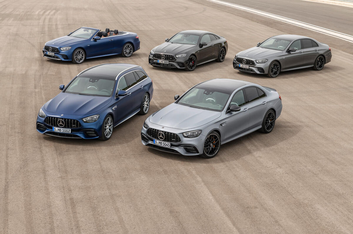 2020 Mercedes-AMG E63 facelift - estate line-up 2020 Mercedes-AMG E63 facelift - estate line-up