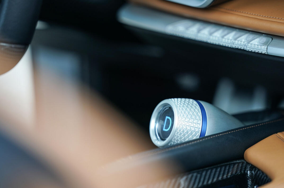 Pininfarina Battista customer preview event - drive mode select