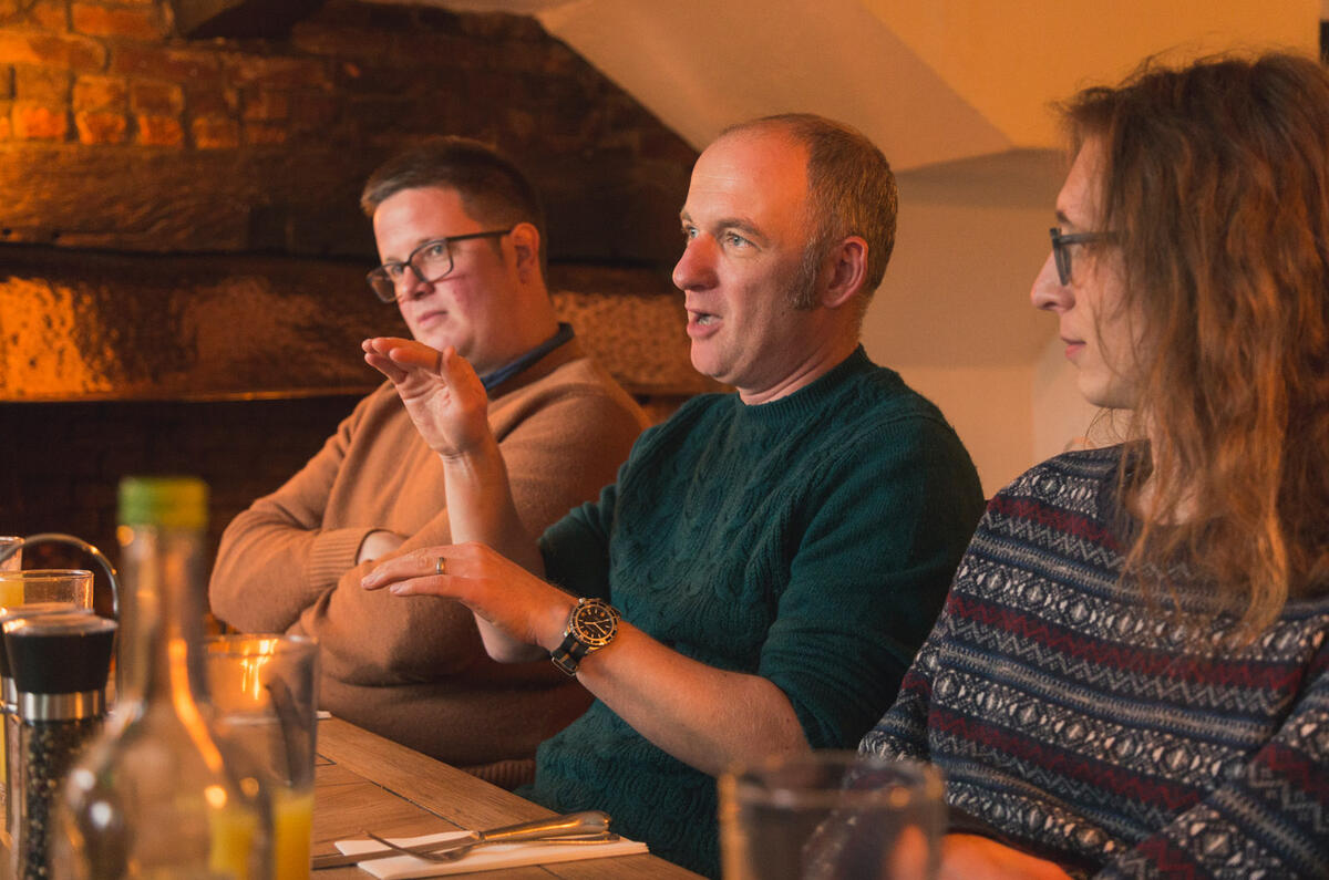 80 road testers christmas lunch 2021 gestures