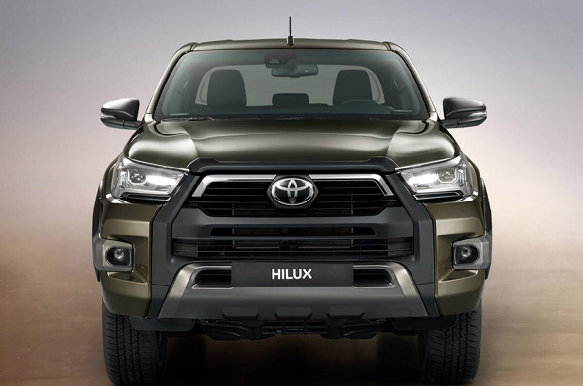 Toyota Hilux 2020 - static front Toyota Hilux 2020 - static front