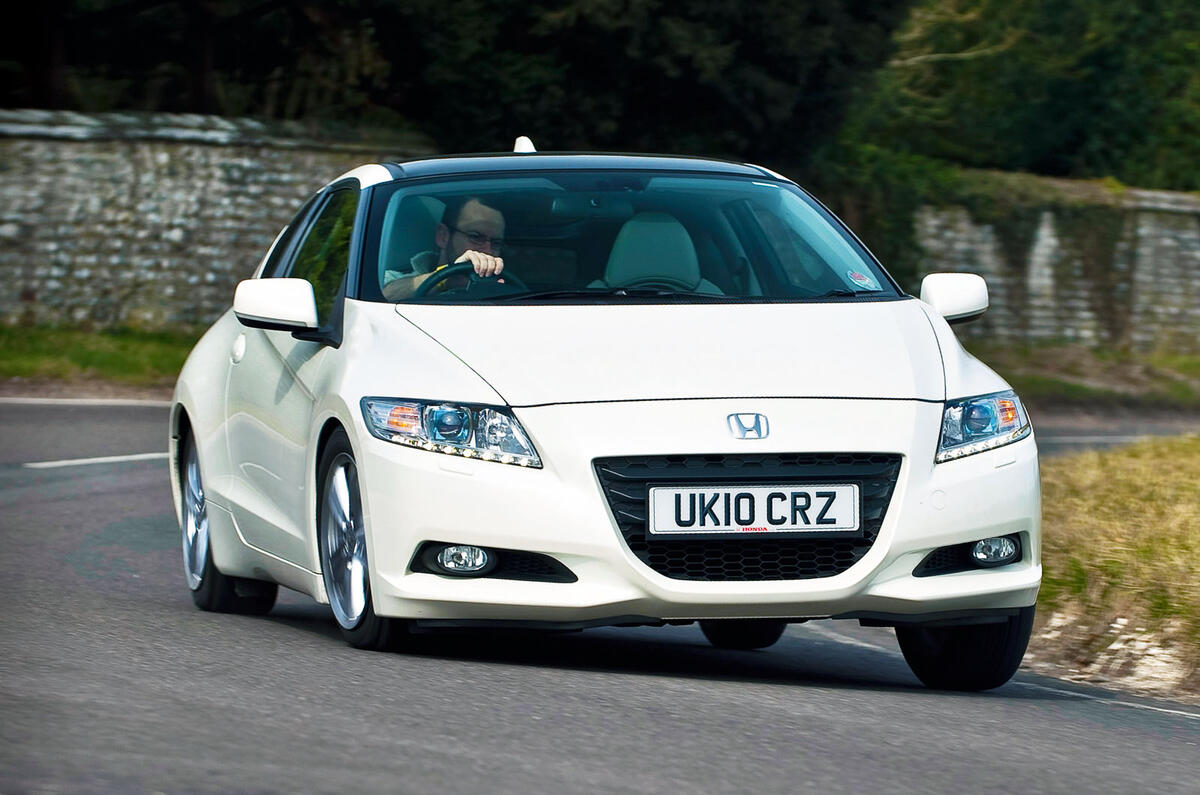 Used vs PCP: hybrid hatchbacks - Honda CR-Z