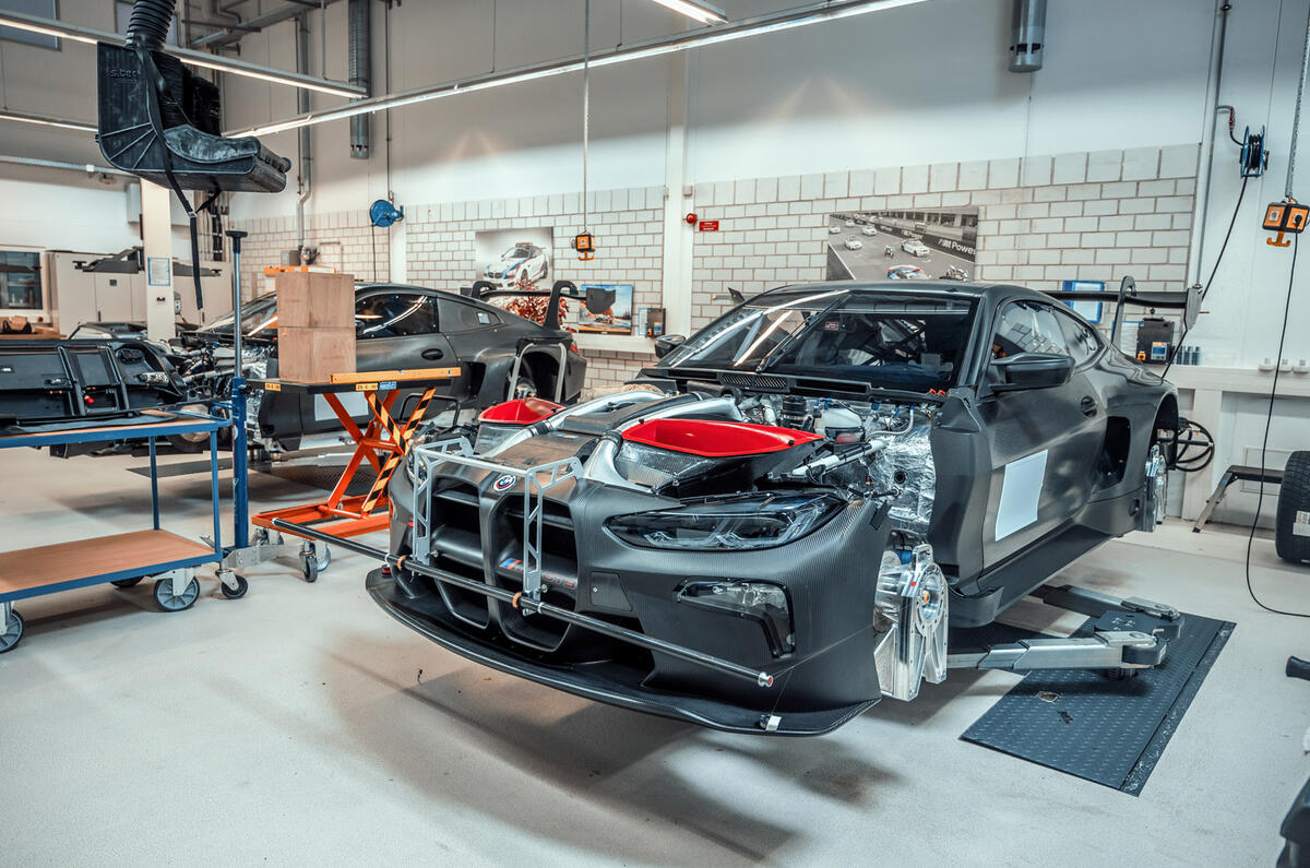81 bmw m4 gt3 building front 81 bmw m4 gt3 building front