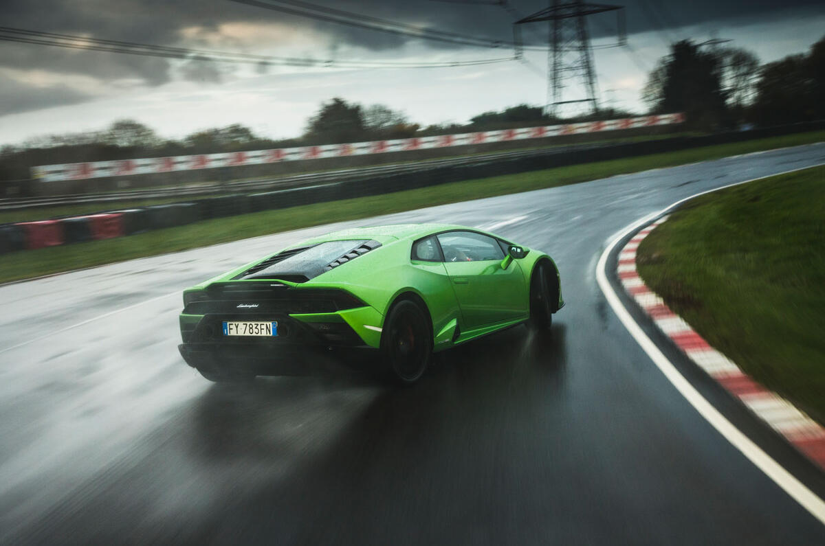 Britain's best drivers car 2020 - Lamborghini drift rear Britain's best drivers car 2020 - Lamborghini drift rear