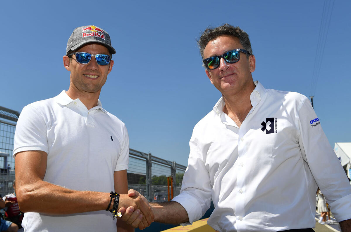 Extreme E Alejandro Agag interview - Agag with Ogier Extreme E Alejandro Agag interview - Agag with Ogier