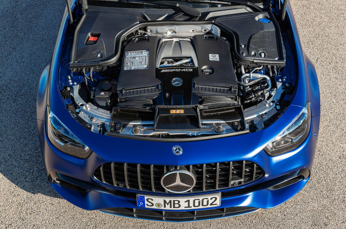 2020 Mercedes-AMG E63 facelift - estate engine 2020 Mercedes-AMG E63 facelift - estate engine