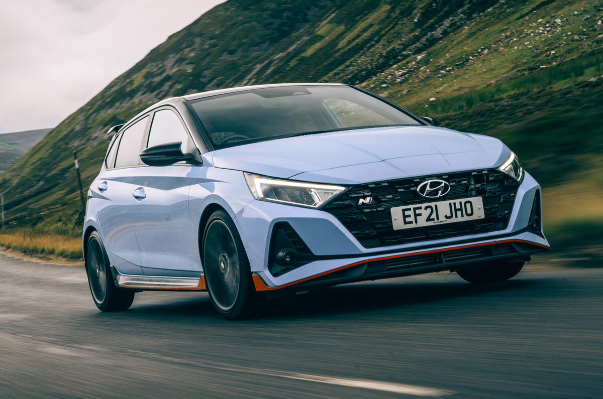 81 road testers cars of 2021 Hyundai i20 N road