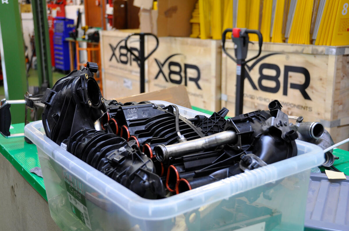 X8R improved vehicle parts - boxes