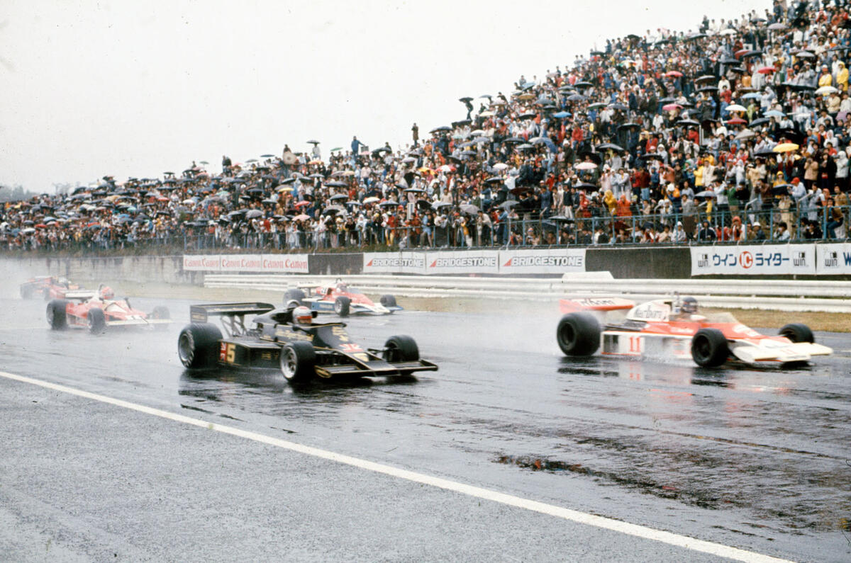 Autocar fixes Formula One - wet race