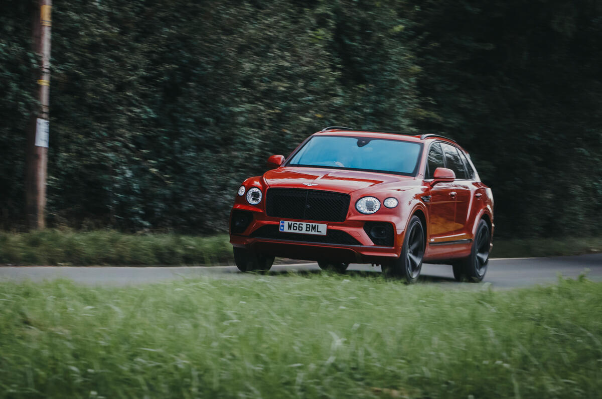 82 500 miles in Bentayga feature on road 82 500 miles in Bentayga feature on road