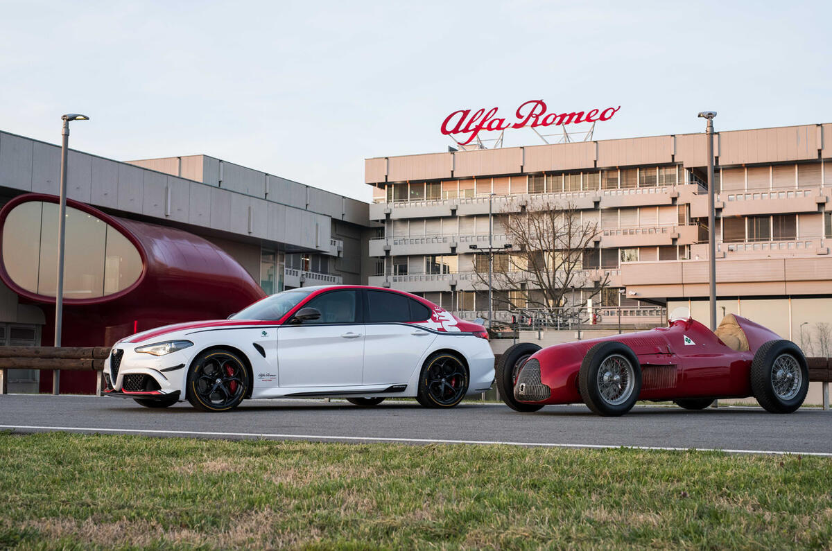 70 years of Formula One - Alfa Romeo then and now