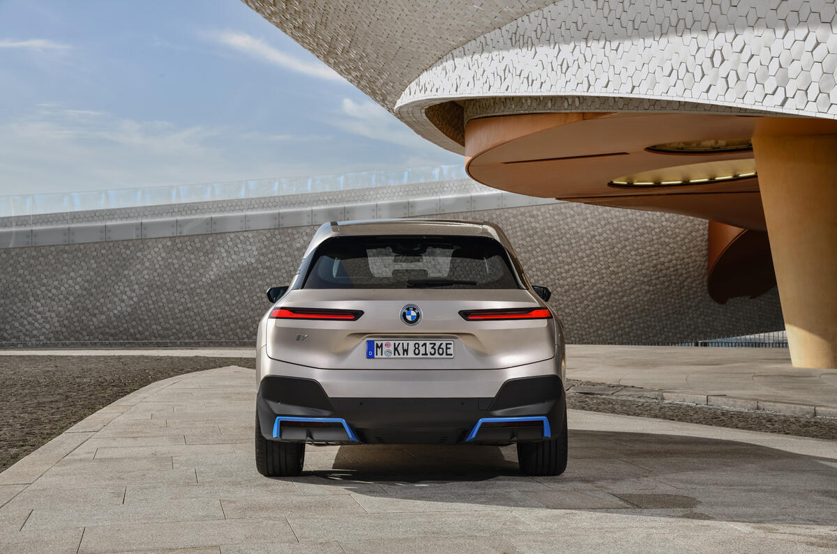 BMW iNext official images - static rear end BMW iNext official images - static rear end