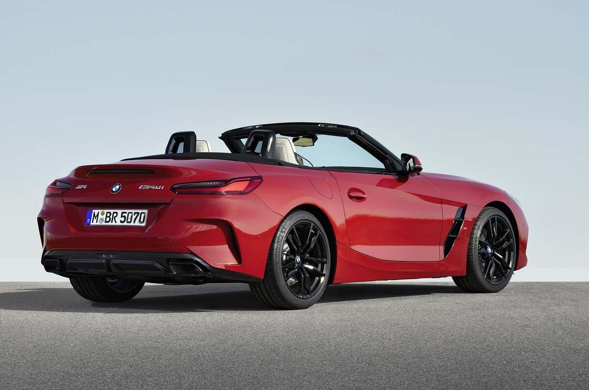 2019 BMW Z4 official reveal Pebble Beach -