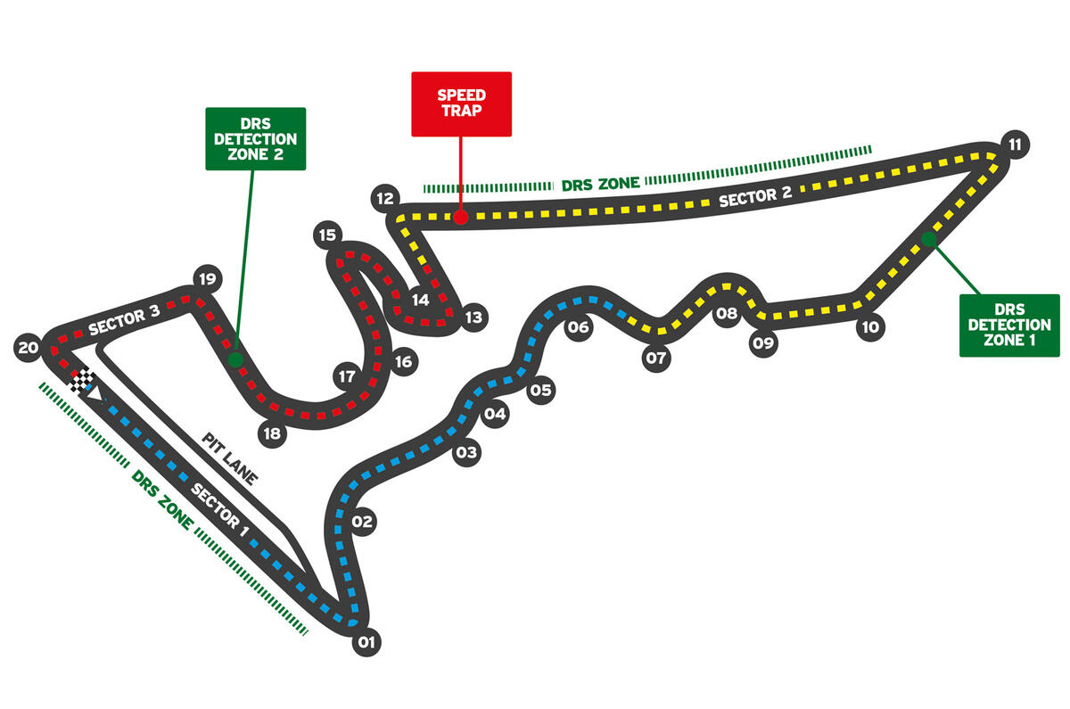 82 F1 2021 season circuit guide USA 82 F1 2021 season circuit guide USA