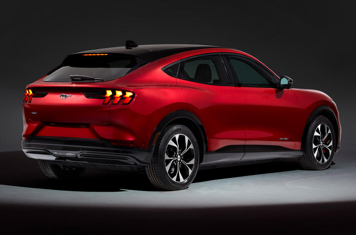 Ford Mustang Mach-E 2020 first ride - static rear