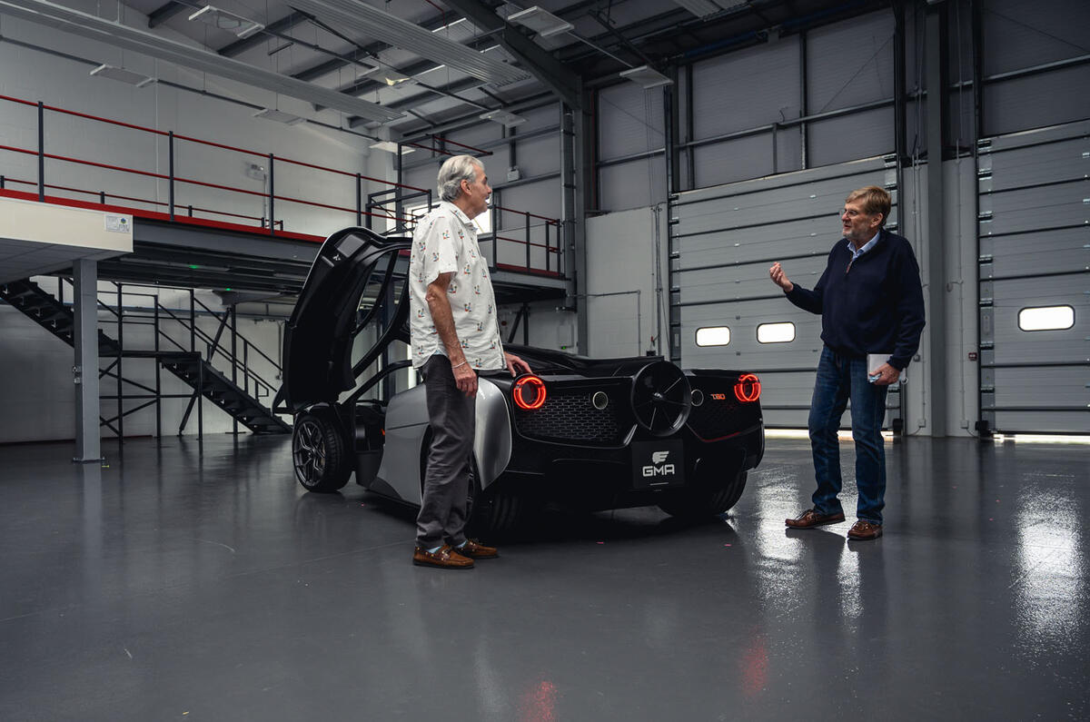 Gordon Murray T50 official reveal - talking to Steve Cropley