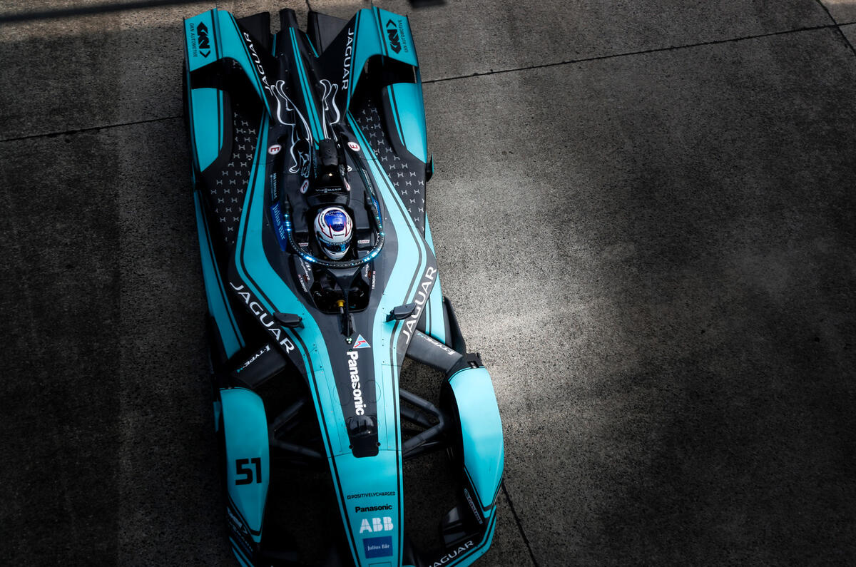82 Jaguar Racing Formula e interview 2021 aerial 82 Jaguar Racing Formula e interview 2021 aerial