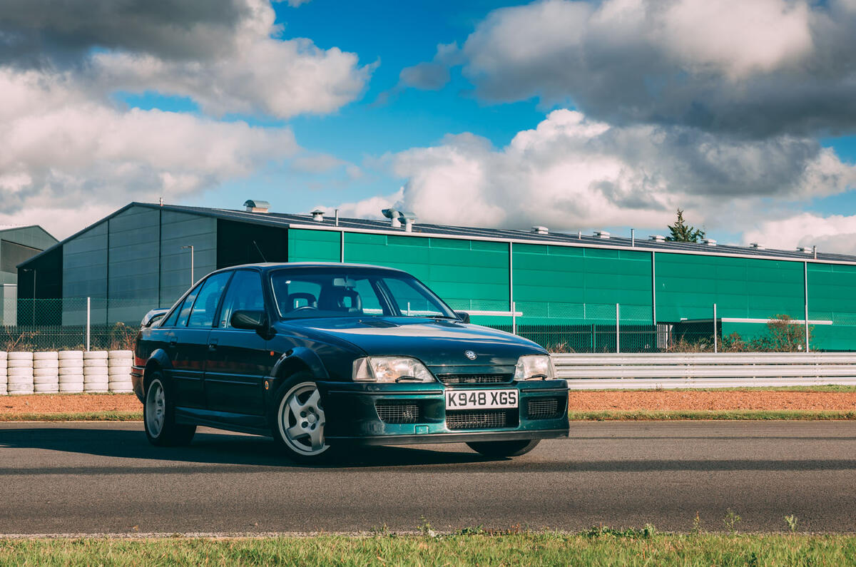 Lotus Carlton at 30 - static front Lotus Carlton at 30 - static front