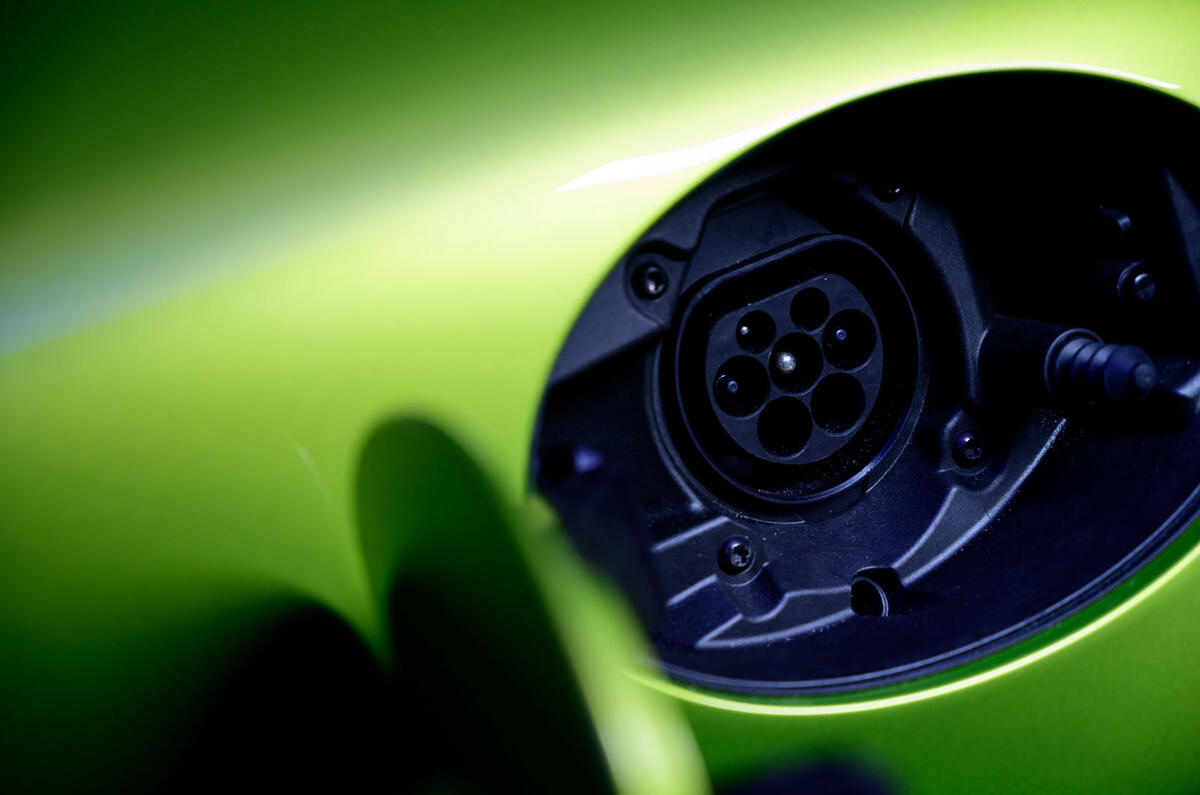 82 McLaren Artura 2021 Autocar images charging port 82 McLaren Artura 2021 Autocar images charging port