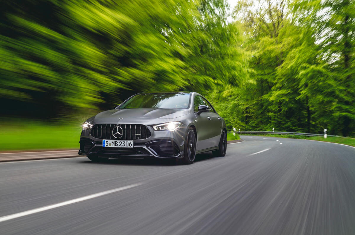 Mercedes-AMG CLA45 S 2019 official reveal - hero front