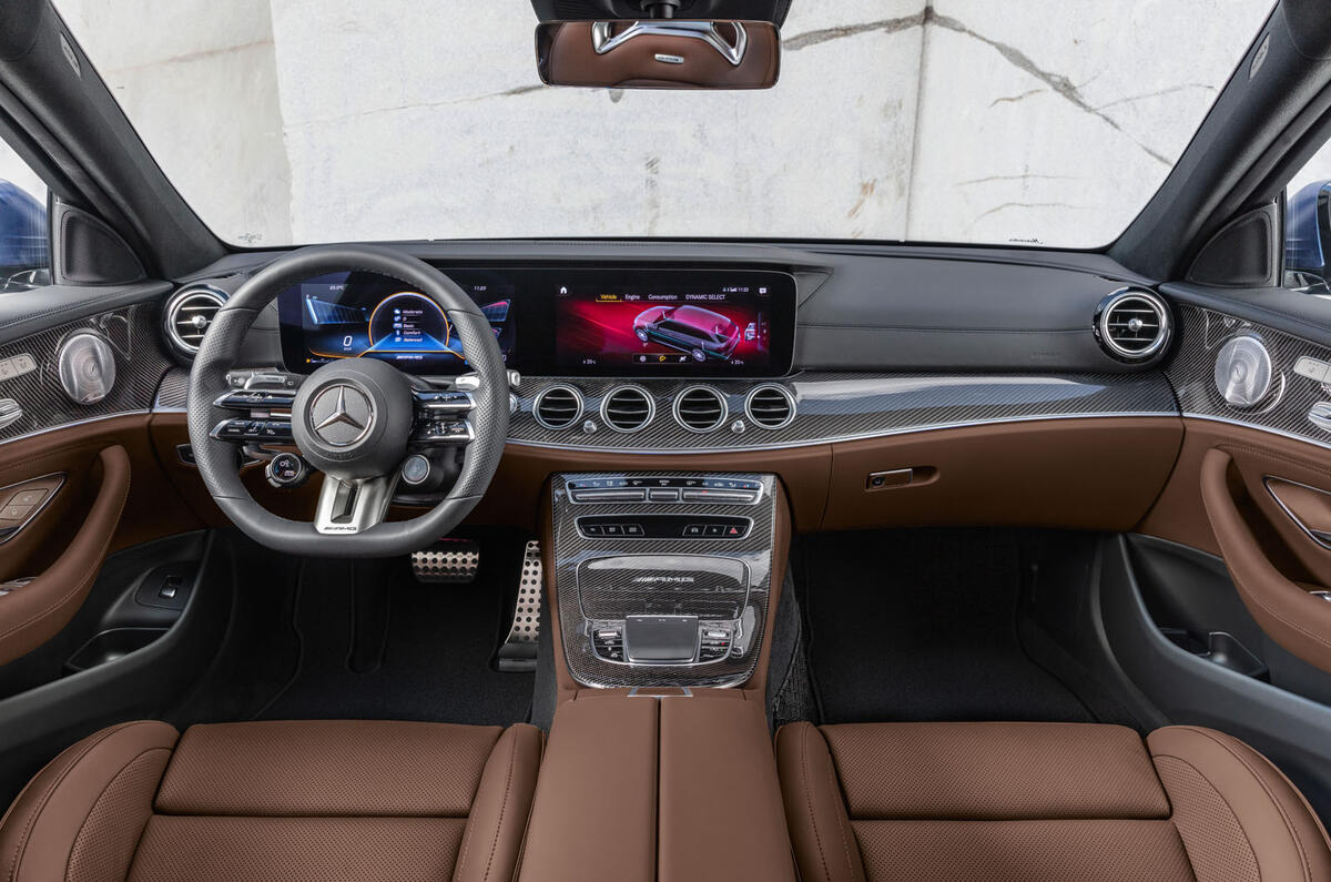 2020 Mercedes-AMG E63 facelift - estate dashboard 2020 Mercedes-AMG E63 facelift - estate dashboard