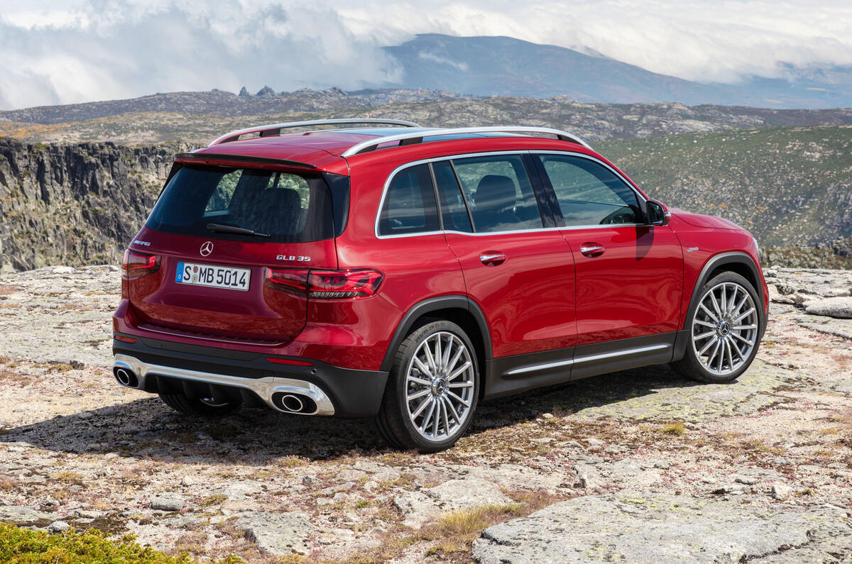 Mercedes-AMG GLB 35 2019 official press images - static rear