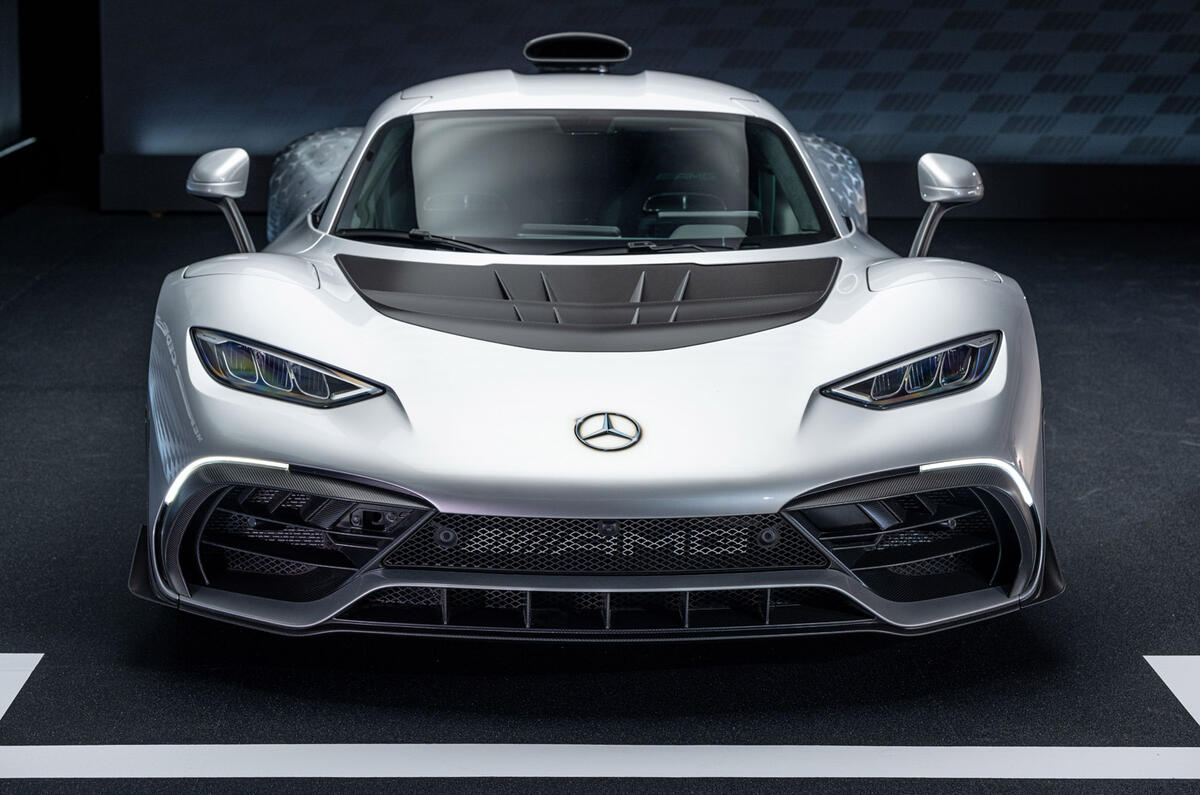 82 mercedes amg one front view 82 mercedes amg one front view