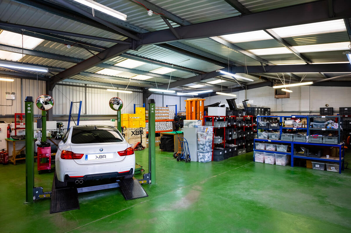 X8R improved vehicle parts - BMW