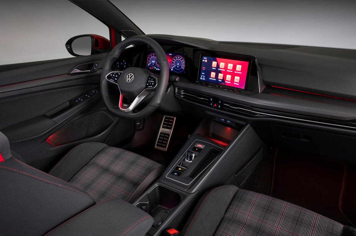 Volkswagen Golf GTI 2020 - interior Volkswagen Golf GTI 2020 - interior