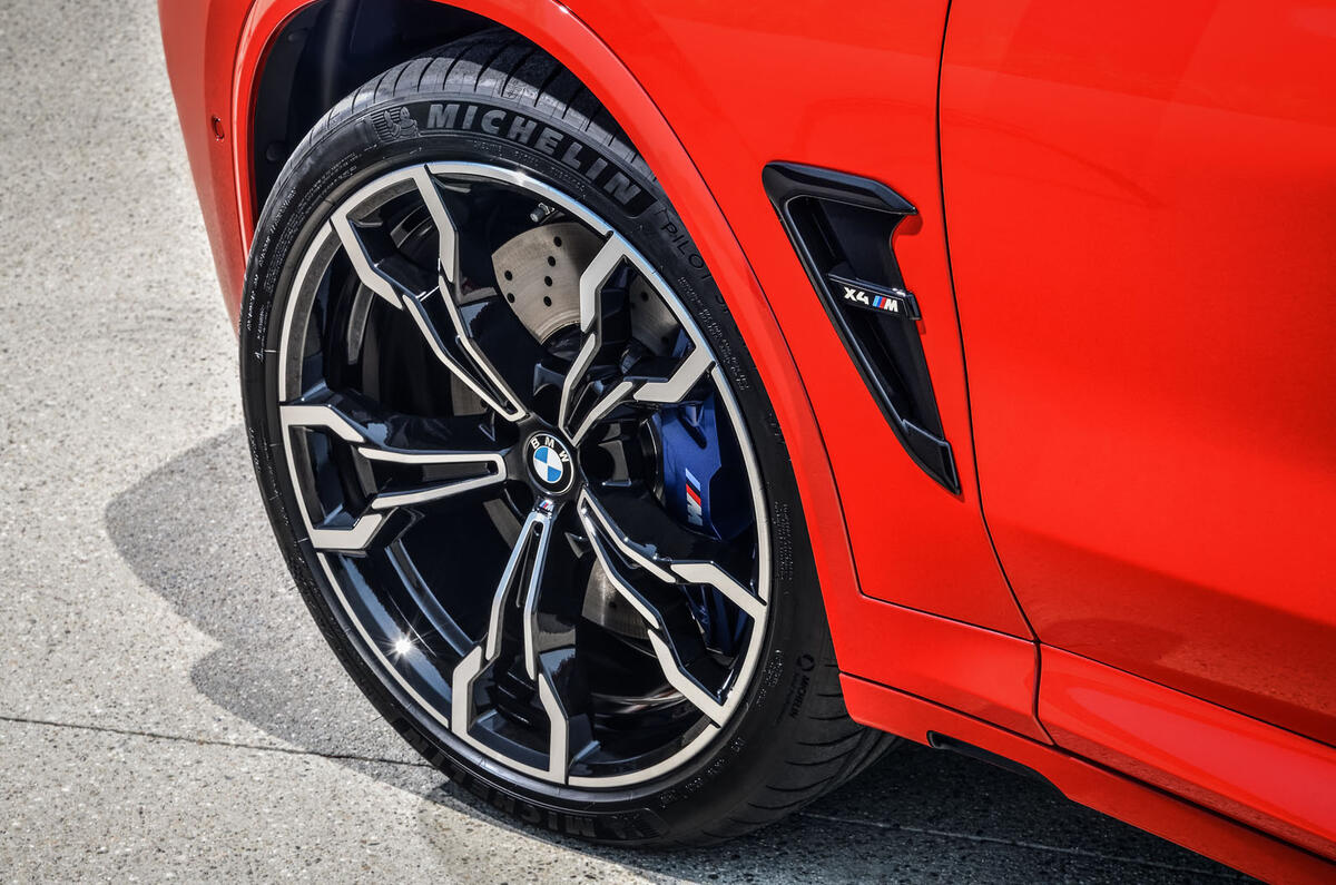 BMW X4M official press - alloy wheels