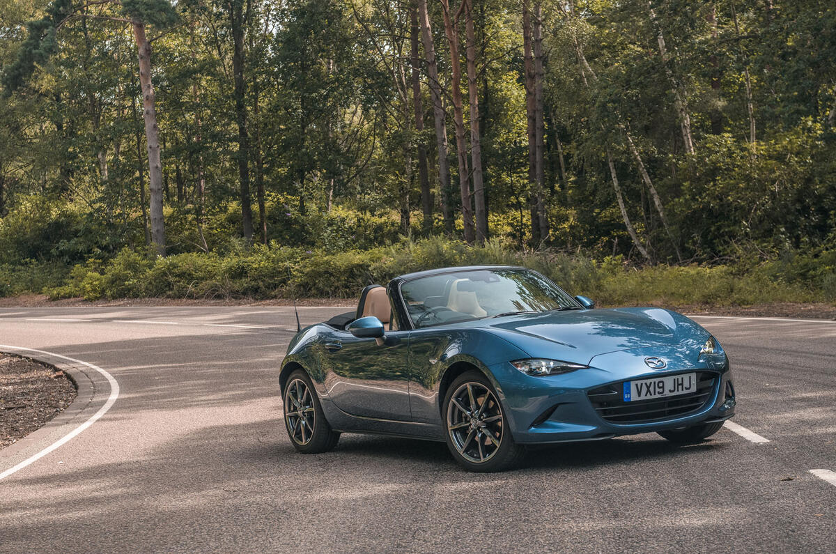 Naturally aspirated group test - MX-5 static