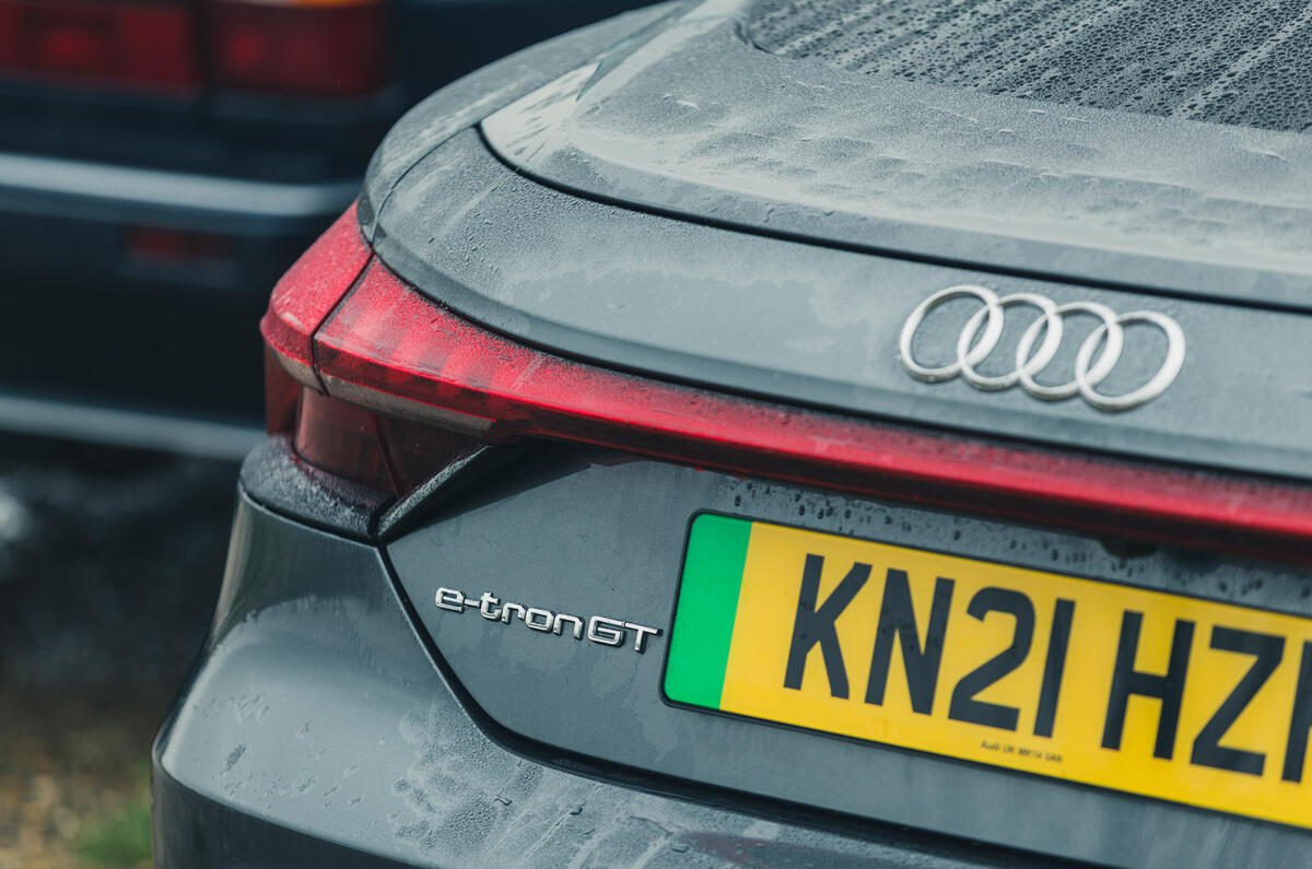 83 Audi quattro meets e tron gt rear lights 83 Audi quattro meets e tron gt rear lights