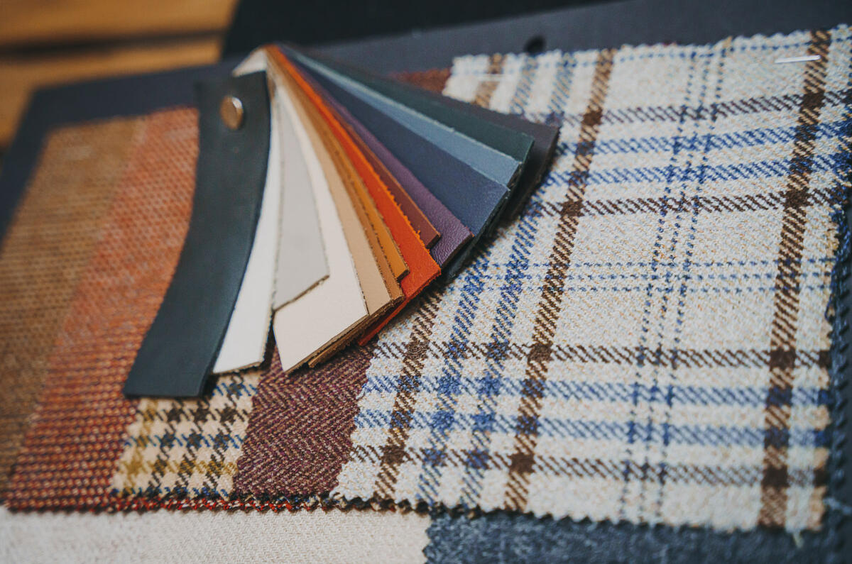 83 Bentley Cupra Christmas road trip tweed samples